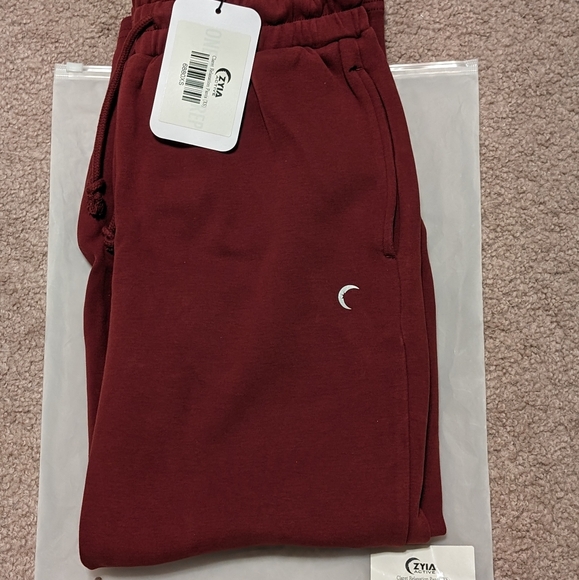 ZYIA Pants - Zyia Claret Relaxation Pants size XS